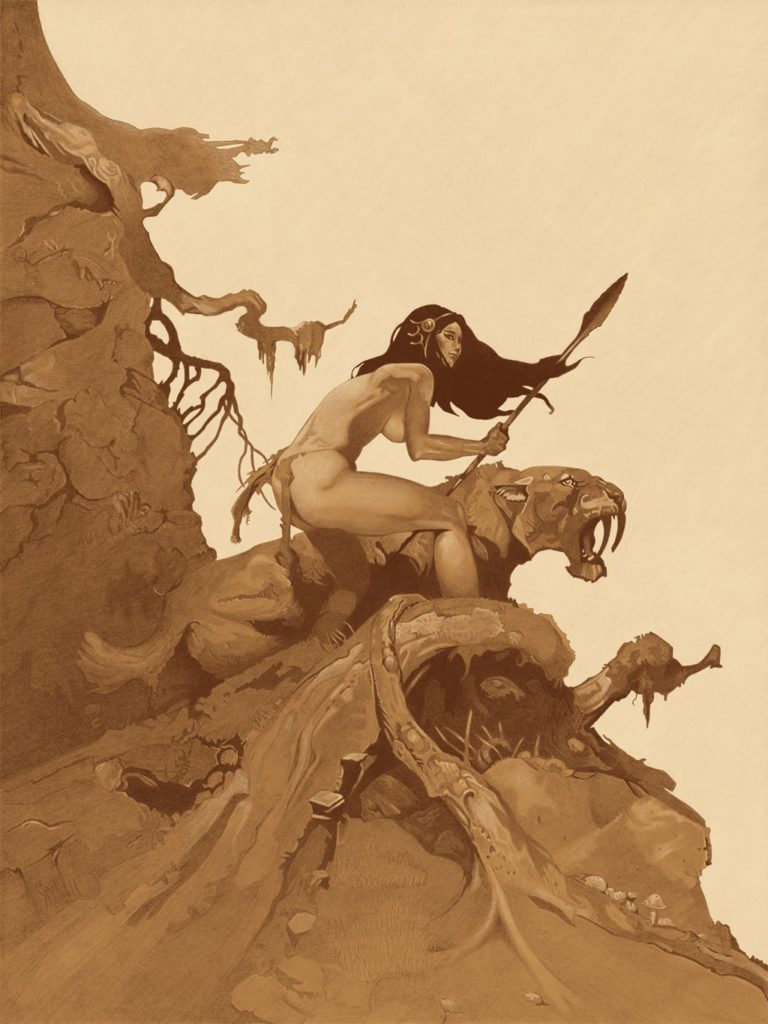 Frank Frazetta Study